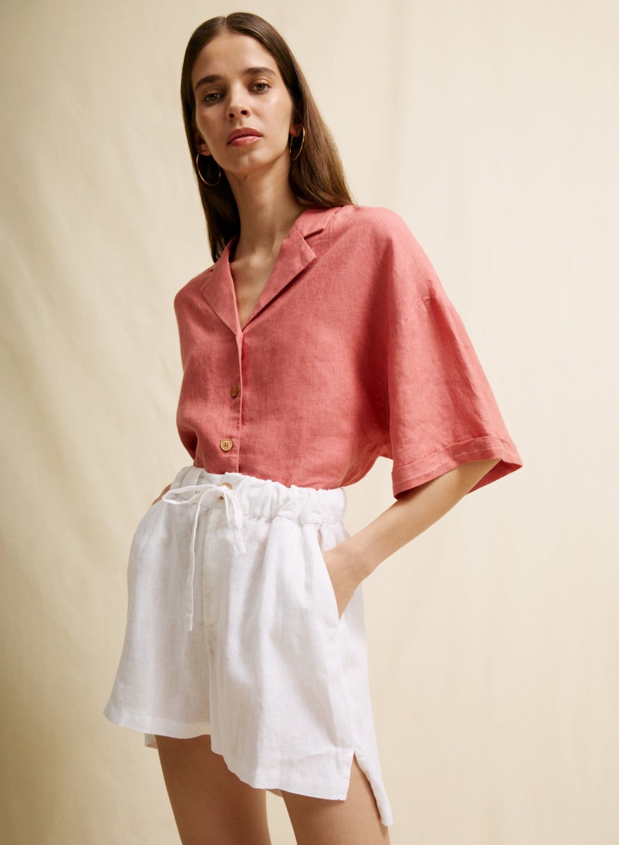 Pants And Skirts | Abito Perpignan Linen Shorts