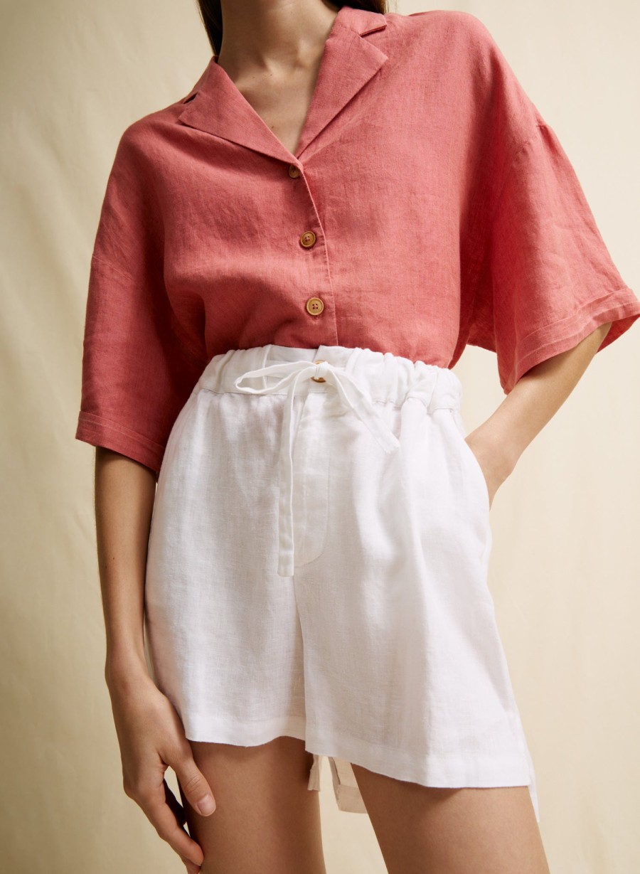 Pants And Skirts | Abito Perpignan Linen Shorts