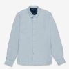 Camisas Basicas | Abito Blue Long Sleeve Shirt Mod. Balem