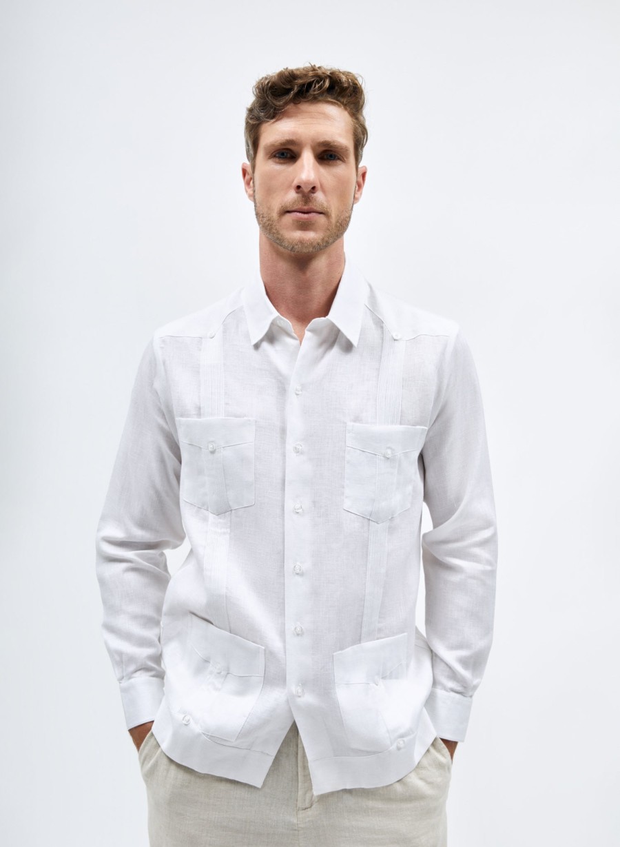 Camisas Basicas | Abito Guayabera Luxury