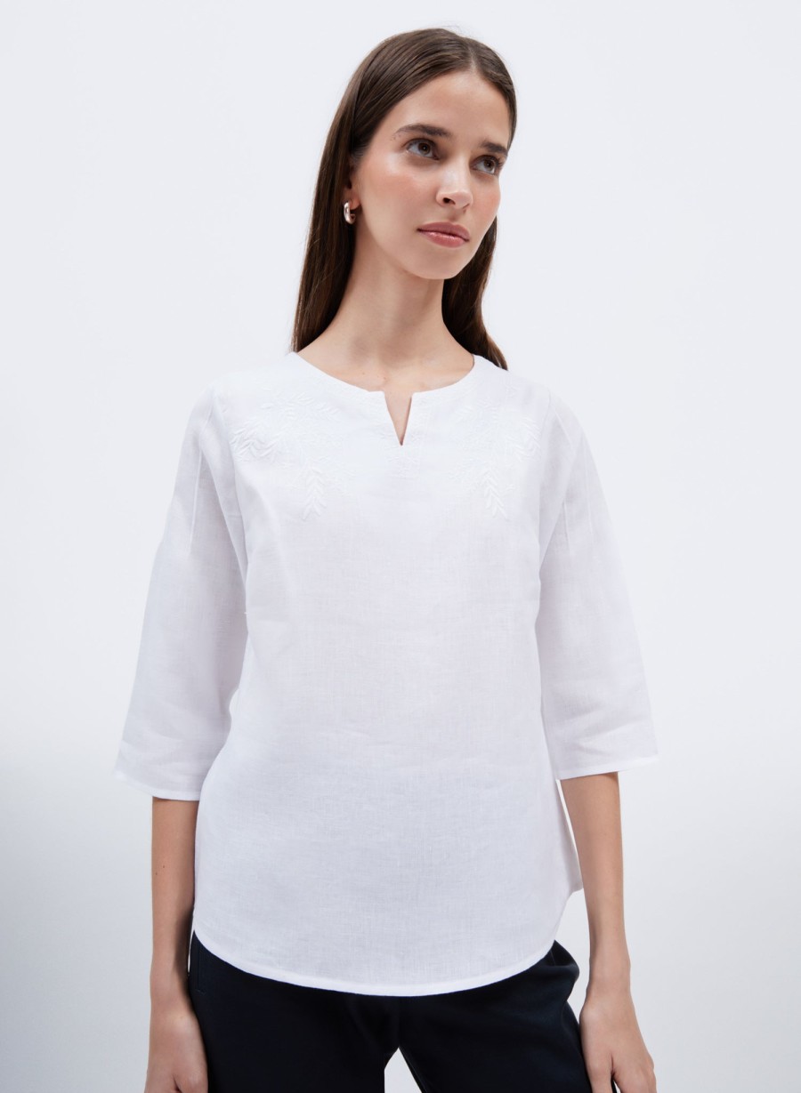 Blouses | Abito Jiguani Three Quarter Sleeve Blouse