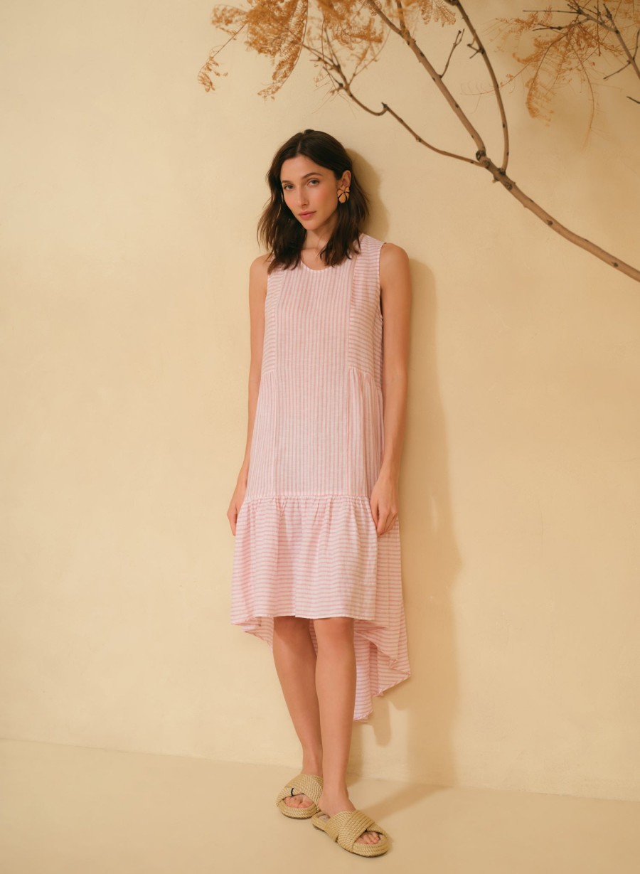 Dresses | Abito Pink Ognina Midi Dress