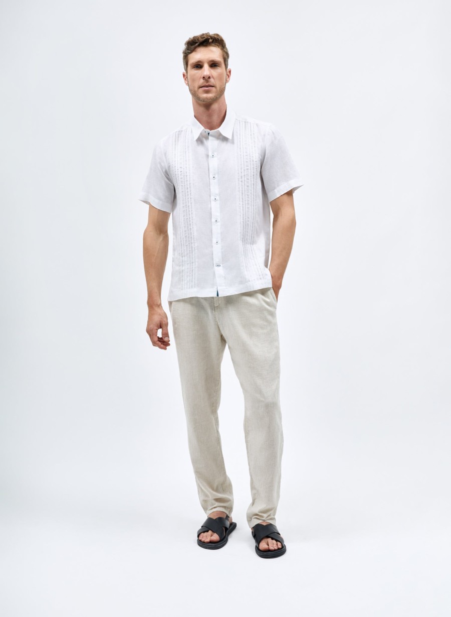 Camisas Basicas | Abito Cardena Short Sleeve Shirt