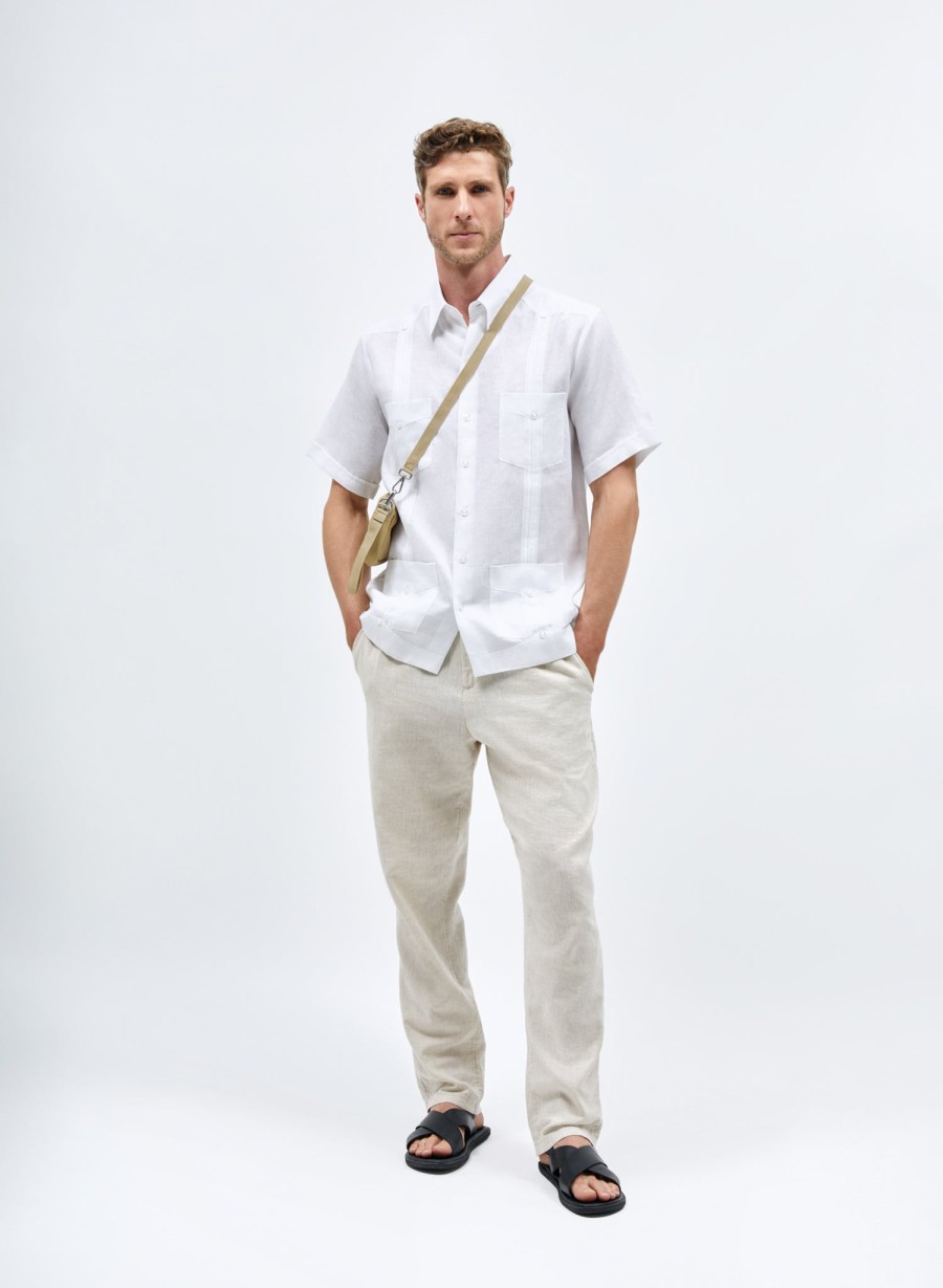 Guayaberas | Abito Traditional Short Sleeve Guayabera